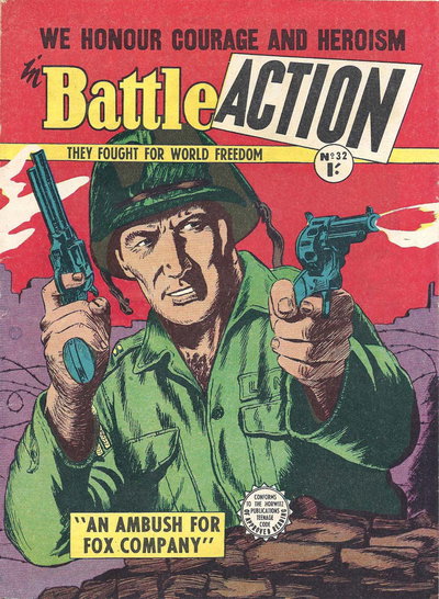 Battle Action  #32 ([1957?])