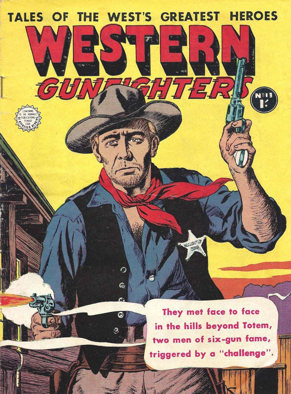 Western Gunfighters (Horwitz, 1958? series) #13 ([September 1958?])