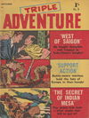 Triple Adventure (Approved, 1957 series) #3 September 1957