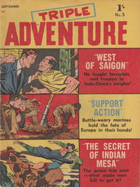 Triple Adventure (Approved, 1957 series) #3 (September 1957)