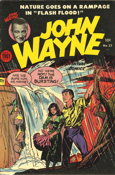 John Wayne Adventure Comics (Toby, 1949 series) #22 (September 1953)