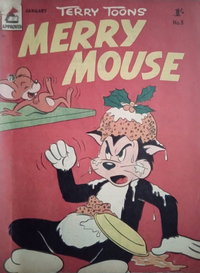 Terry Toons Merry Mouse  #8 (January 1957)