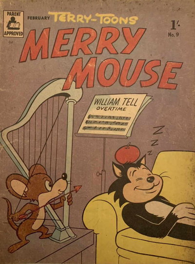 Terry Toons Merry Mouse  #9 (February 1957)