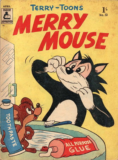 Terry Toons Merry Mouse  #10 (April 1957)