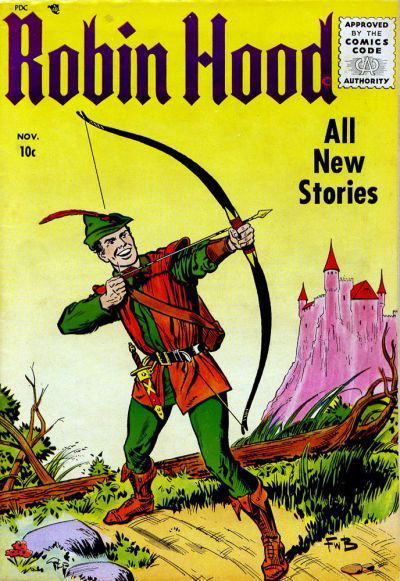 Robin Hood (Magazine Enterprises, 1955 series) #52 [1] (November 1955)