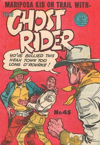 The Ghost Rider (Atlas) #45 (April 1956?)