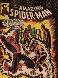 The Amazing Spider-Man (Yaffa/Page, 1977 series) #215 [May 1981?]