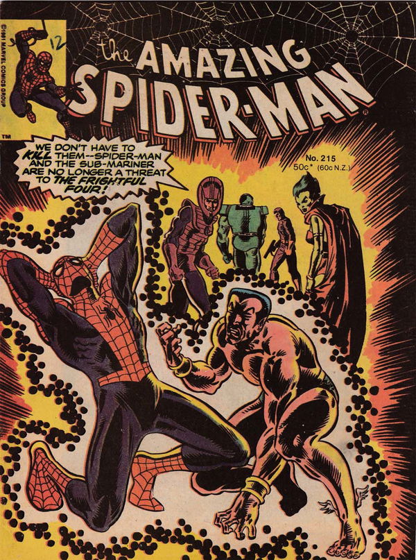 The Amazing Spider-Man (Yaffa/Page, 1977 series) #215 ([May 1981?])