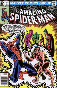 The Amazing Spider-Man (Marvel, 1963 series)  #215 (April 1981) — Untitled