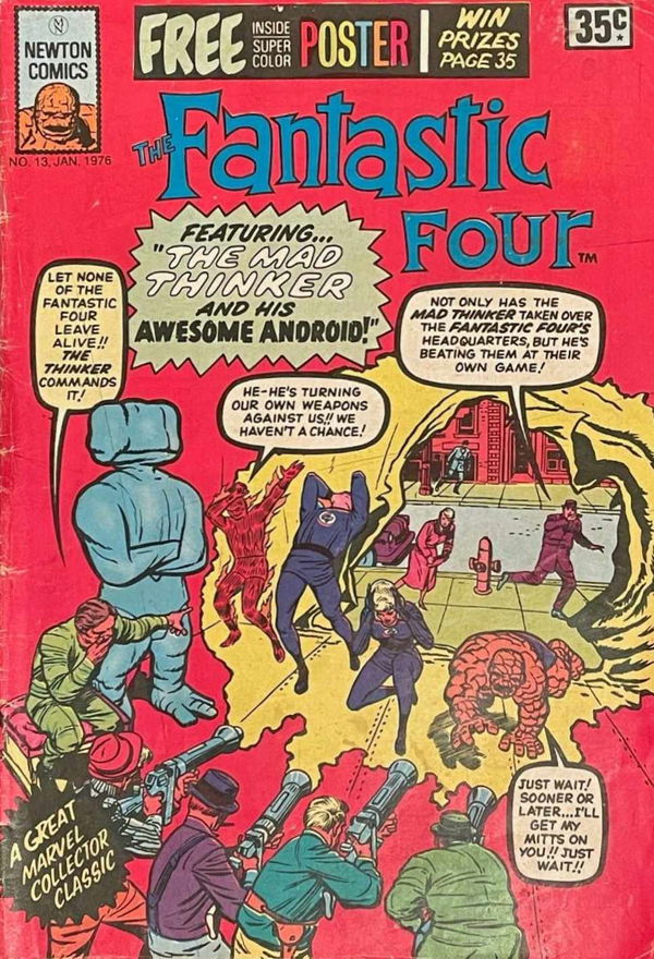 The Fantastic Four (Newton, 1975 series) #13 (January 1976)