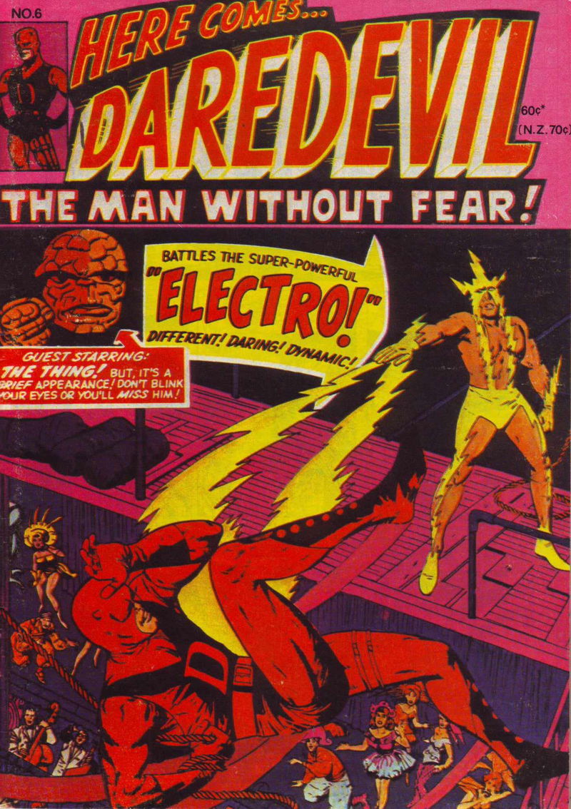Daredevil The Man Without Fear (Yaffa/Page, 1977? series) #6 ([September 1979?])