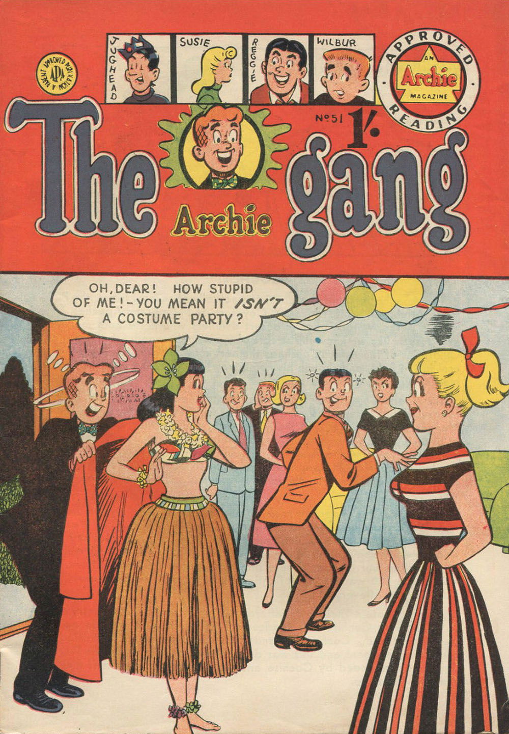 The Archie Gang (Archie, 1956? series) #51 (November 1959)