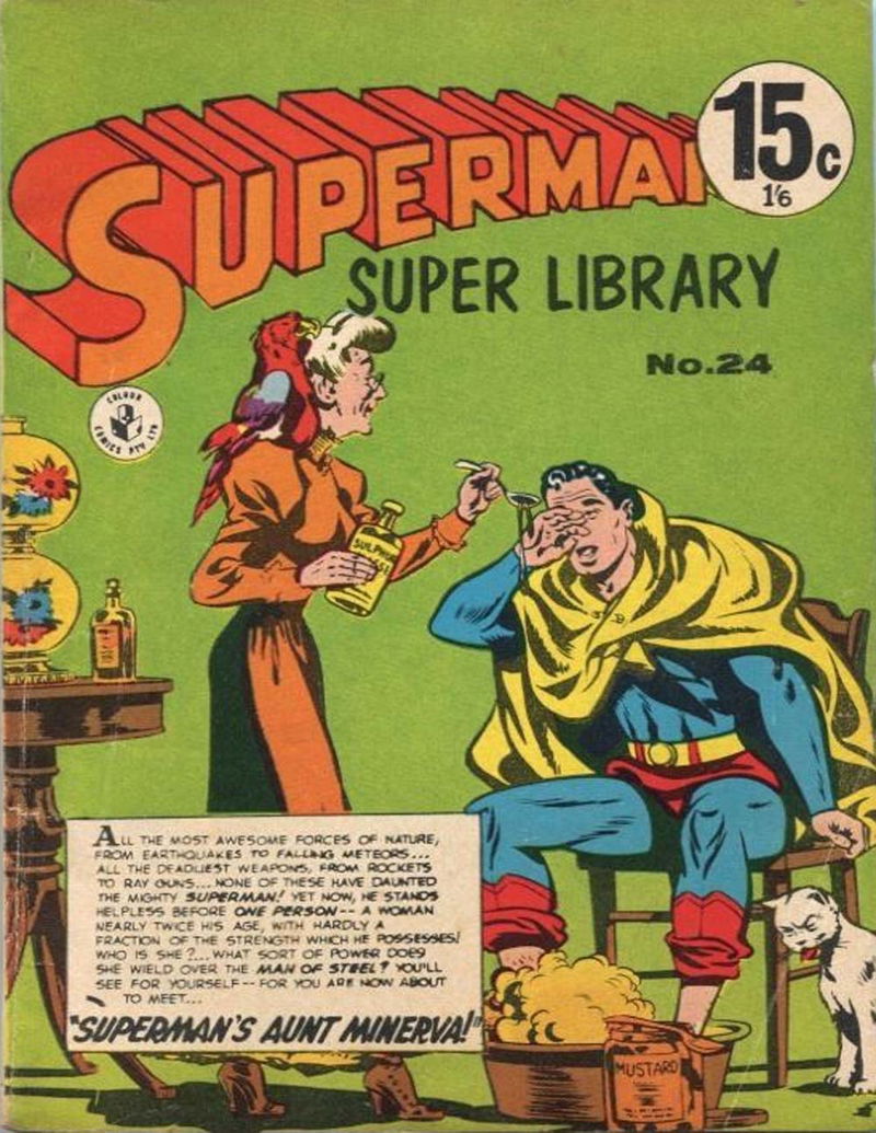Superman Super Library (Colour Comics, 1964 series) #24 ([May 1966?])