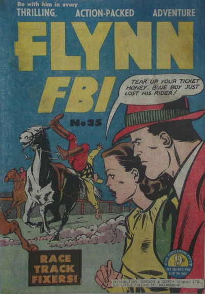 Flynn of the FBI (Atlas, 1950? series) #35 [August 1955?]