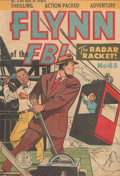 Flynn of the FBI (Atlas, 1950? series) #45 [June 1956?]