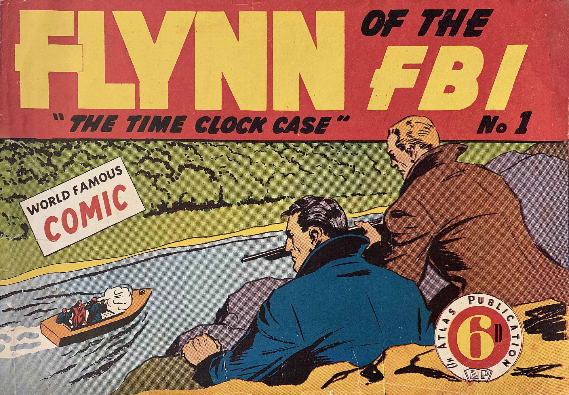 Flynn of the FBI (Atlas, 1951? series) #1 ([March 1951?])