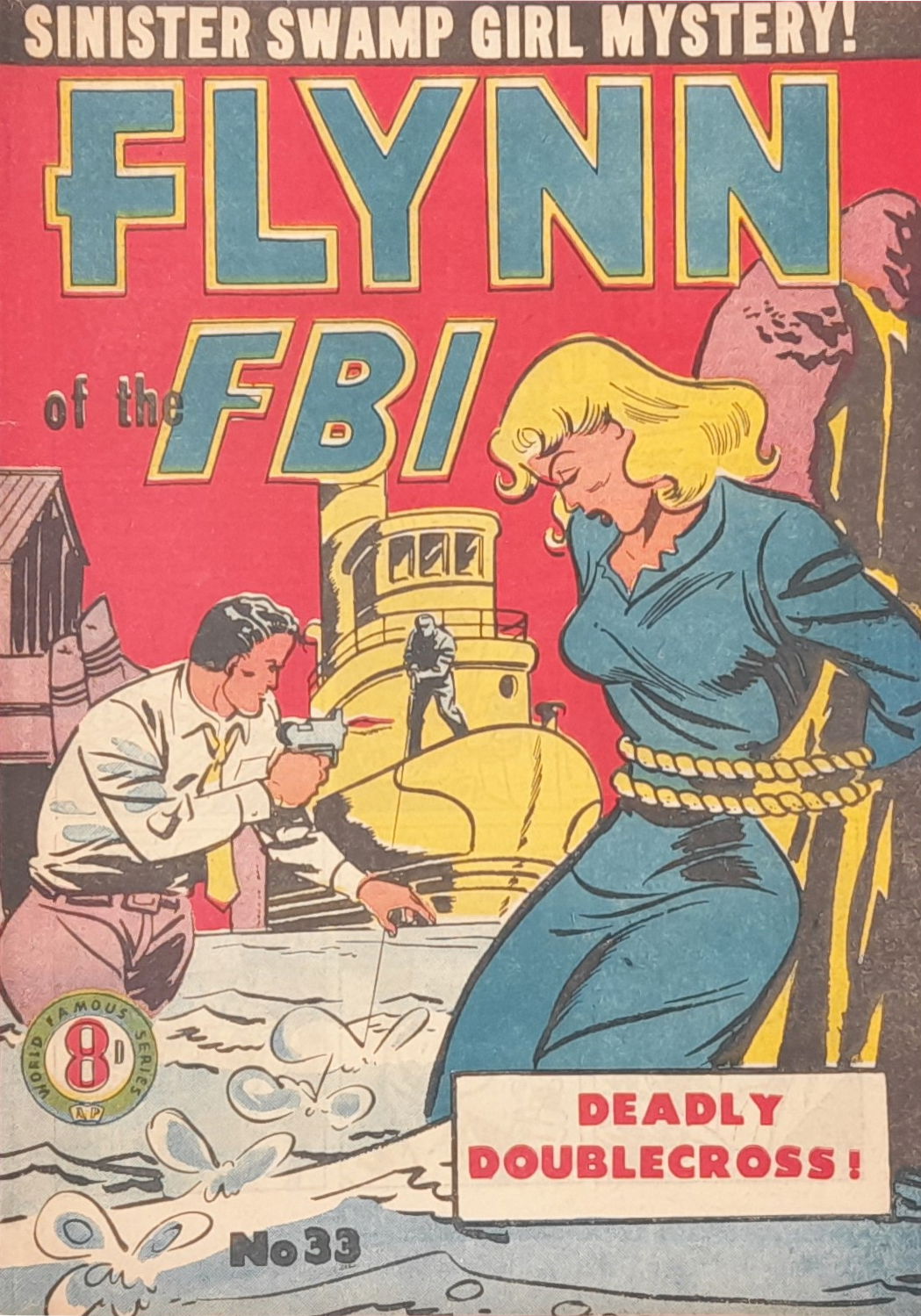 Flynn of the FBI (Atlas, 1951? series) #33 ([June 1955?])