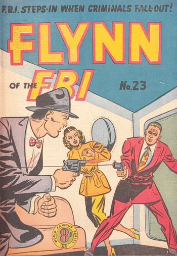Flynn of the FBI (Atlas, 1951? series) #23 ([August 1954?])