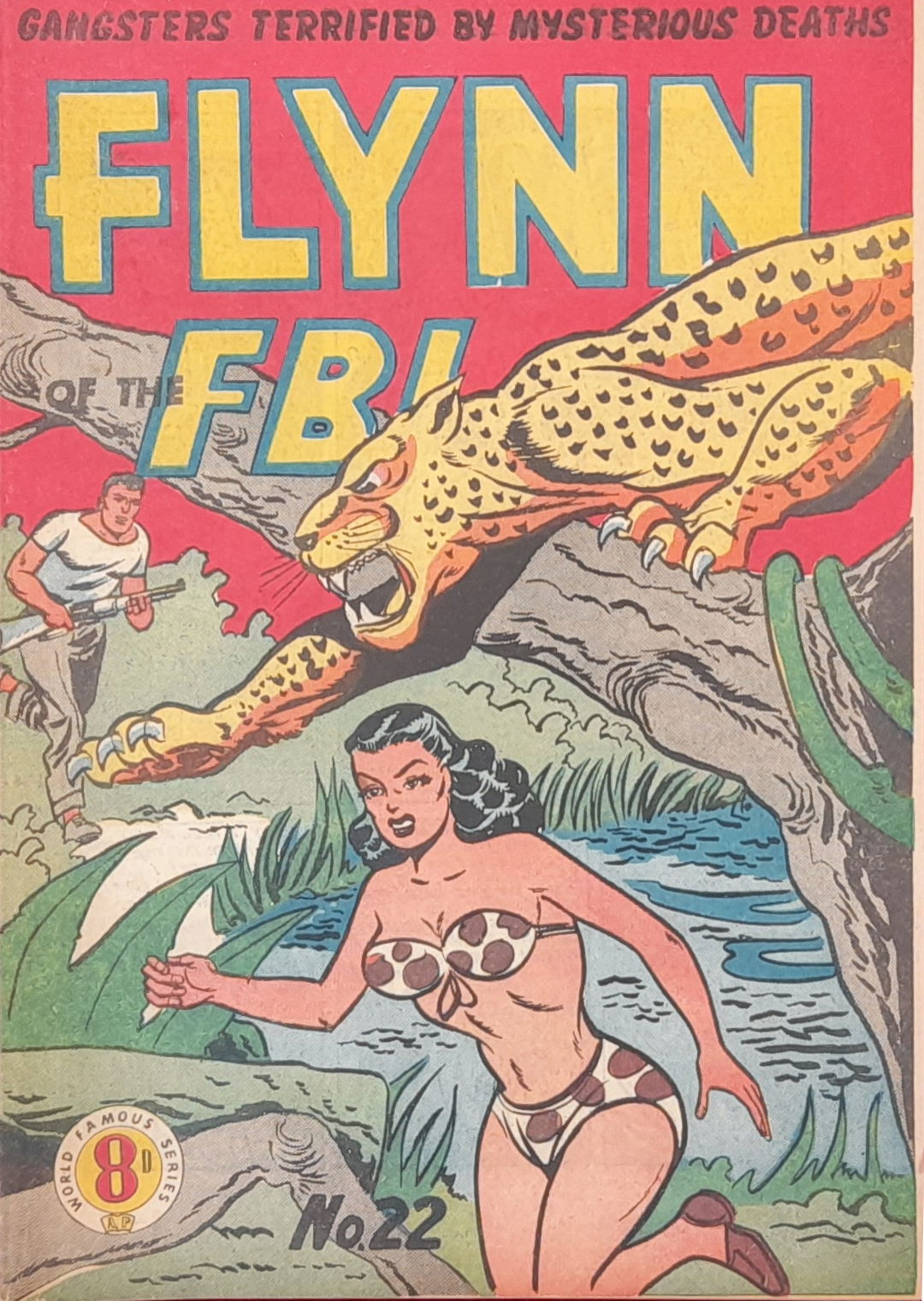 Flynn of the FBI (Atlas, 1951? series) #22 ([July 1954?])