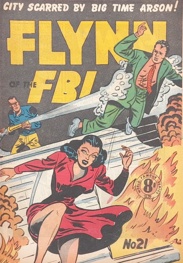 Flynn of the FBI (Atlas, 1950? series) #21 ([June 1954?])