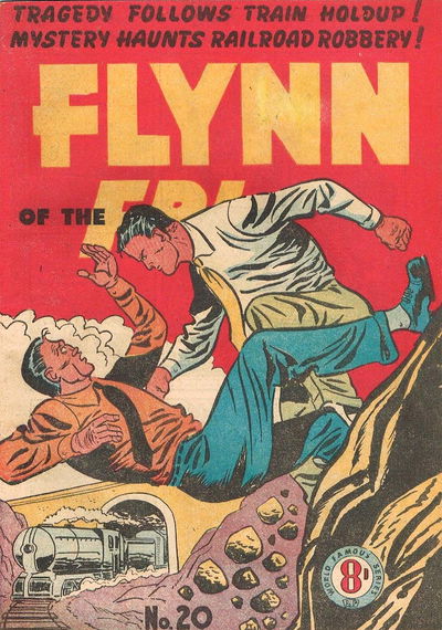 Flynn of the FBI (Atlas, 1950? series) #20 [May 1954?]