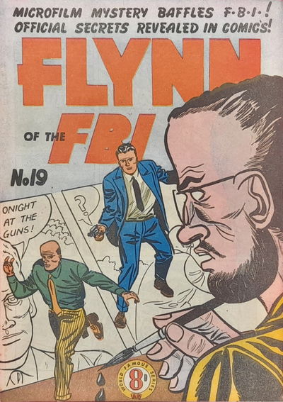 Flynn of the FBI (Atlas, 1950? series) #19 [April 1954?]