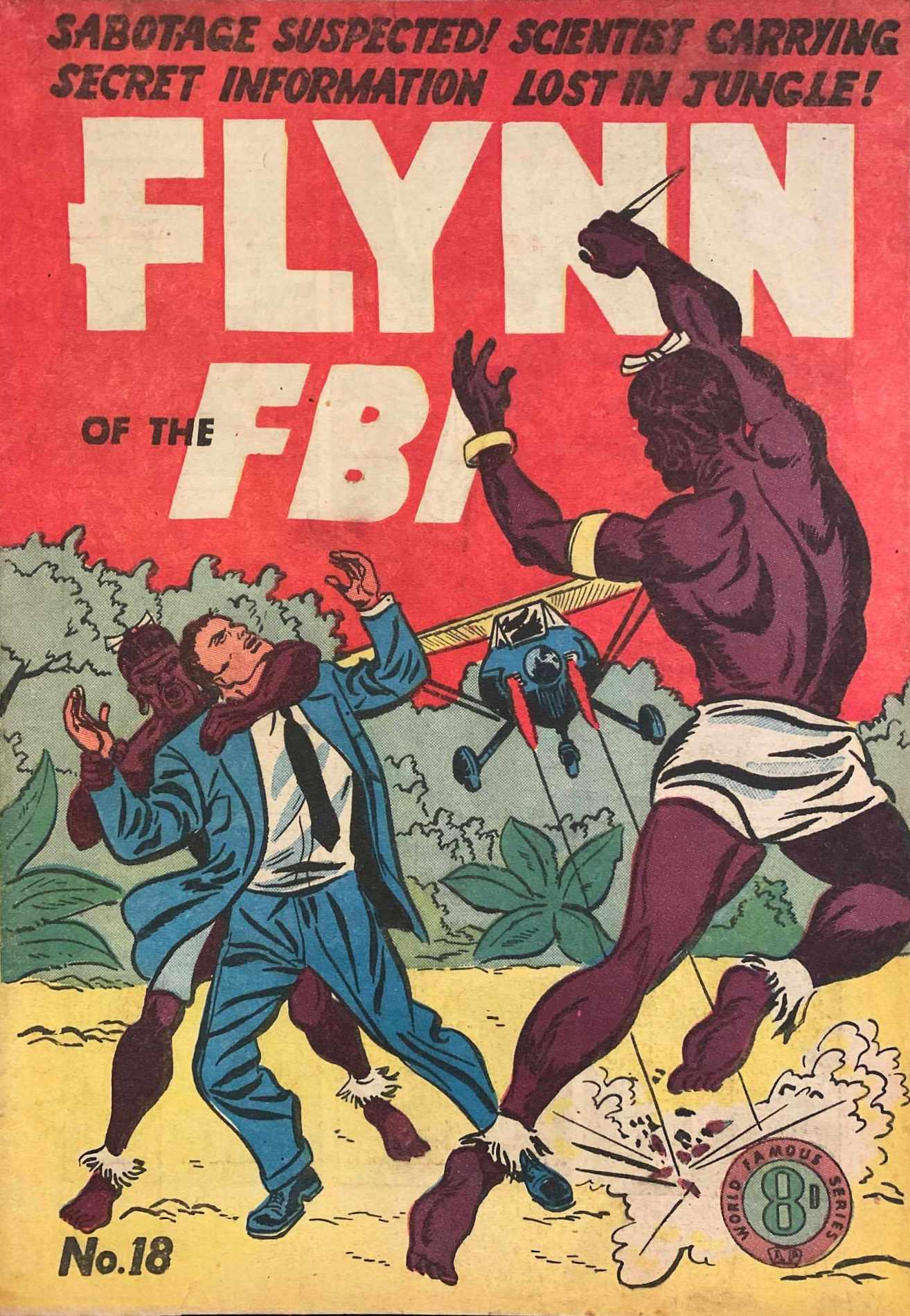 Flynn of the FBI (Atlas, 1951? series) #18 ([January 1954?])