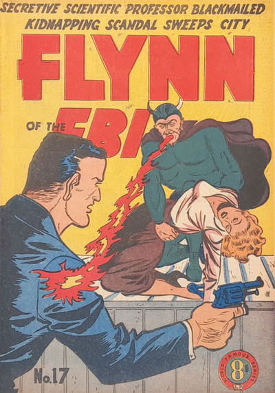 Flynn of the FBI (Atlas, 1950? series) #17 [February 1954?]