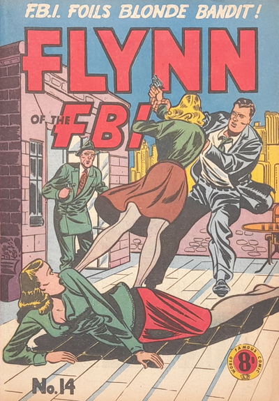 Flynn of the FBI (Atlas, 1950? series) #14 [September 1953?]