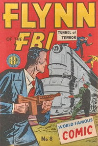 Flynn of the FBI (Atlas) #8 (May 1952?)