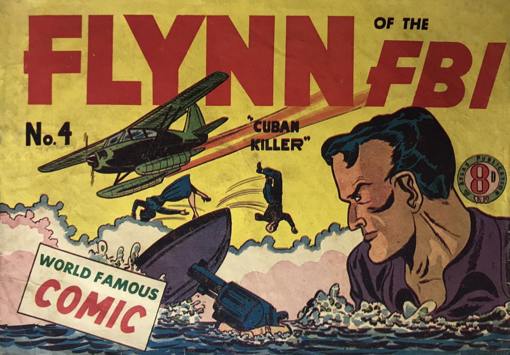 Flynn of the FBI (Atlas, 1951? series) #4 ([September 1951?])