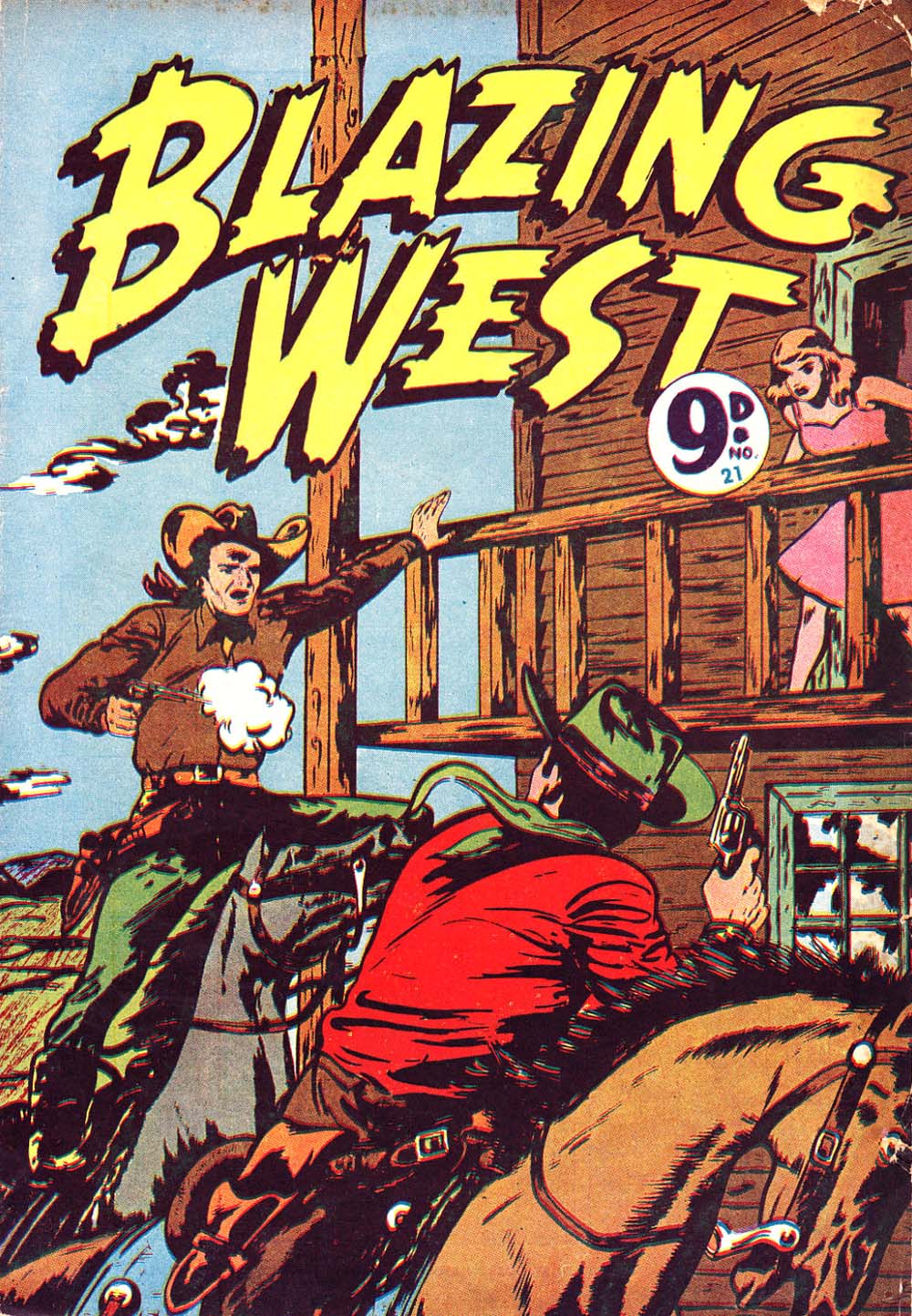 Blazing West (Action Comics, 1955 series) #21 ([October 1956?])