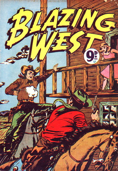 Blazing West  #21 ([October 1956?])
