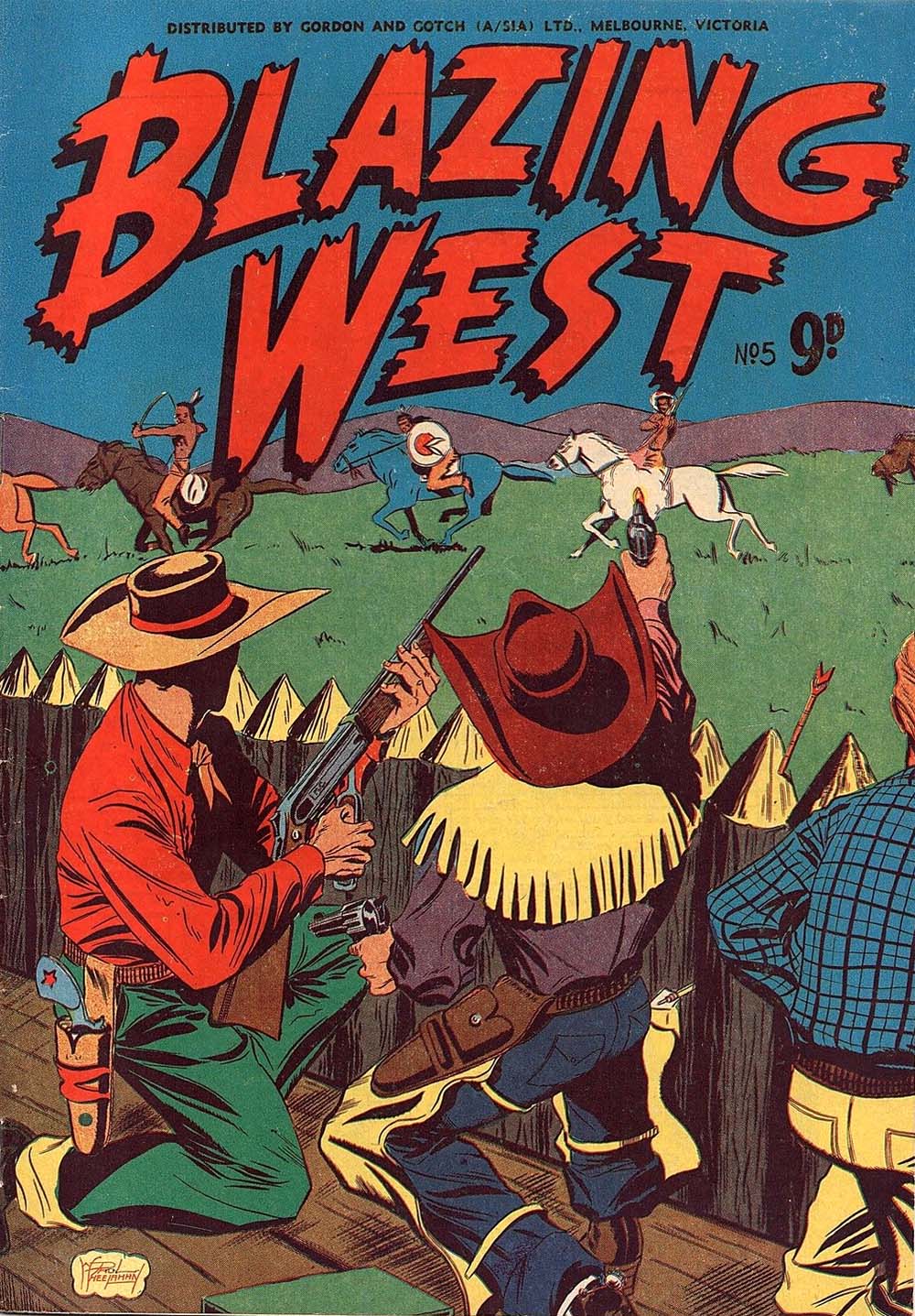 Blazing West (Action Comics, 1955 series) #5 ([June 1955?])