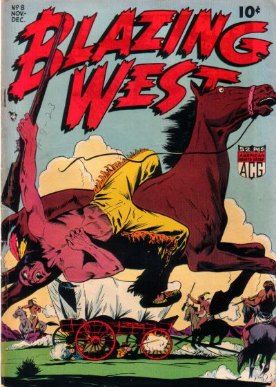 Blazing West  #8 (November-December 1949)