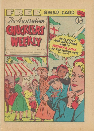 The Australian Chucklers Weekly (Chucklers, 1959 series) v6#15