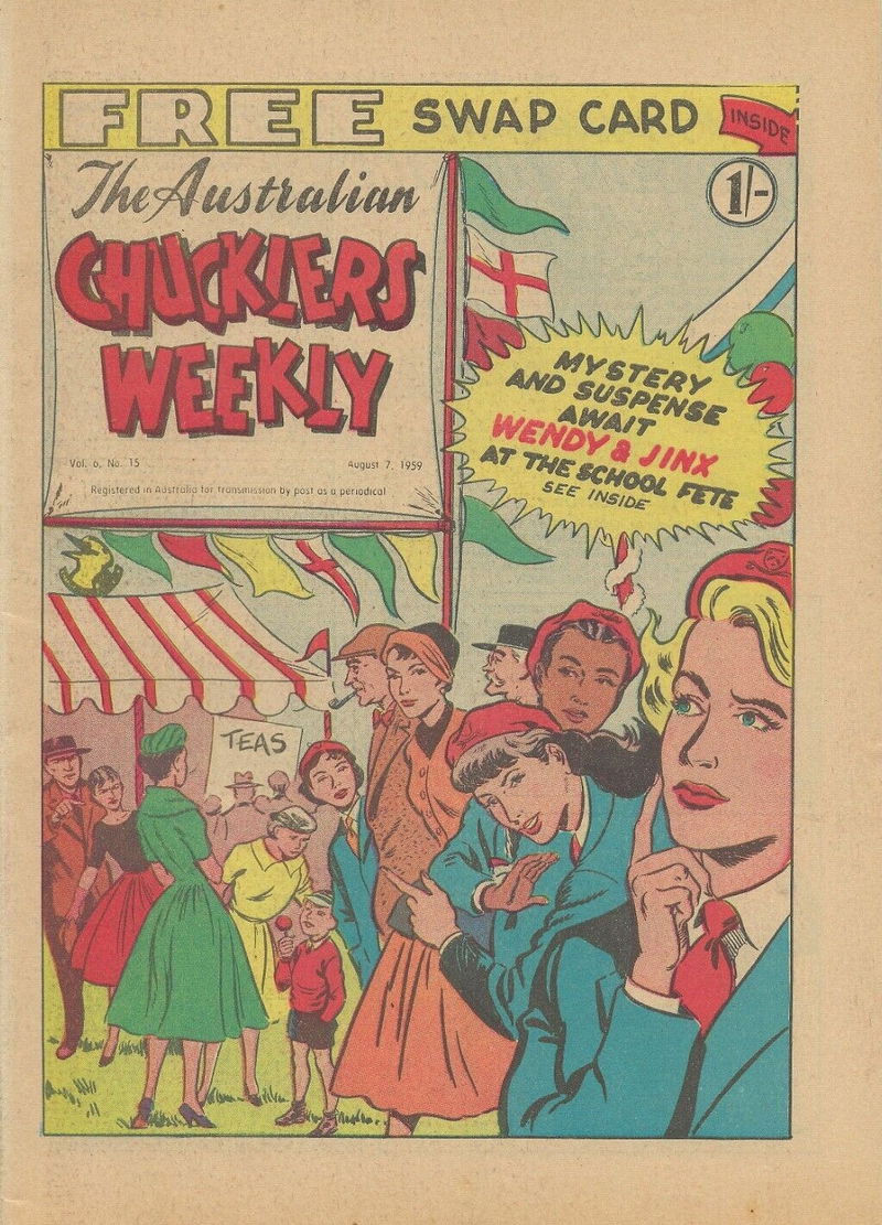 The Australian Chucklers Weekly (Chucklers, 1959 series) v6#15 (7 August 1959)