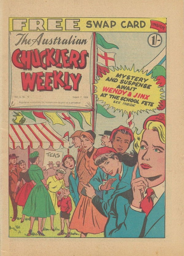 The Australian Chucklers Weekly (Chucklers, 1959 series) v6#15 (7 August 1959)