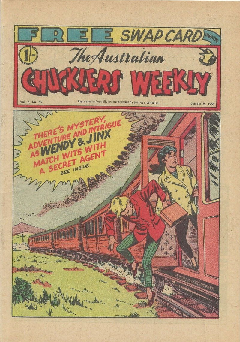 The Australian Chucklers Weekly (Chucklers, 1959 series) v6#23 (2 October 1959)