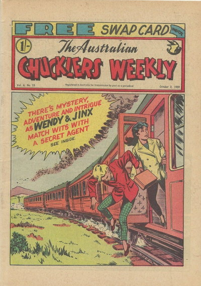 The Australian Chucklers Weekly  v6#23 (2 October 1959)