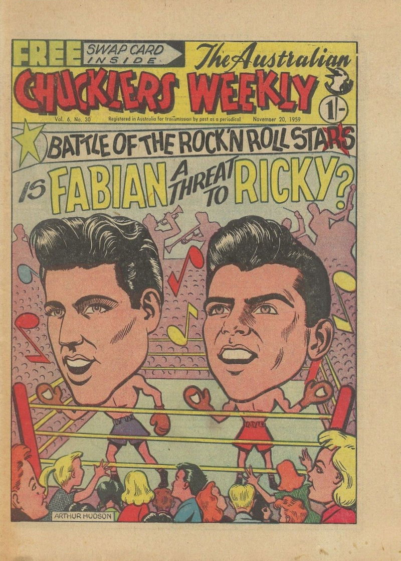 The Australian Chucklers Weekly (Chucklers, 1959 series) v6#30 (20 November 1959)