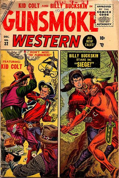Gunsmoke Western (Marvel, 1955 series) #32 (December 1955)