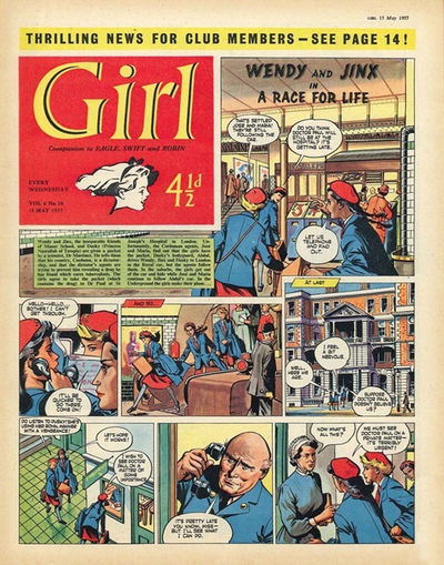 Girl (Hulton, 1951 series) v6#20 (15 May 1957)