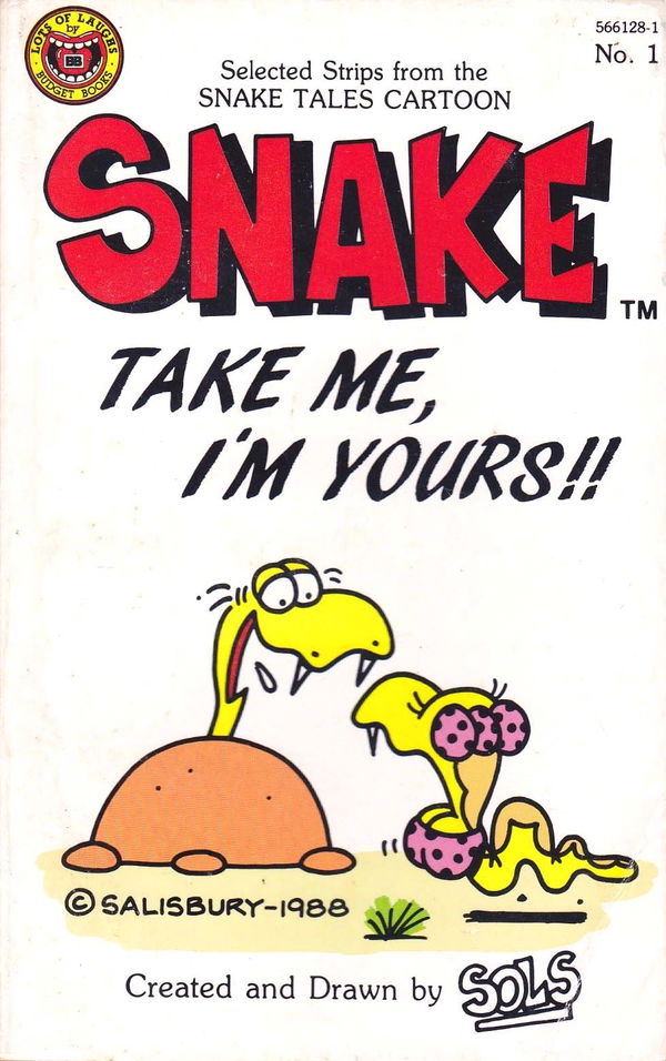 Snake (Budget Books, 1988? series) #1 — Take Me, I'm Yours!! [1988]