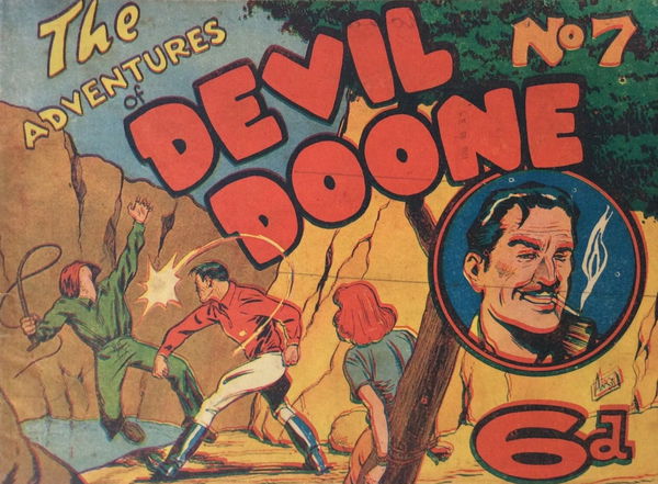 The Adventures of Devil Doone (Colour Comics, 1950 series) #7 ([February 1950?])