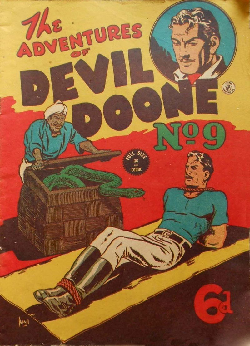 The Adventures of Devil Doone (Colour Comics, 1950 series) #9 ([August 1950?])