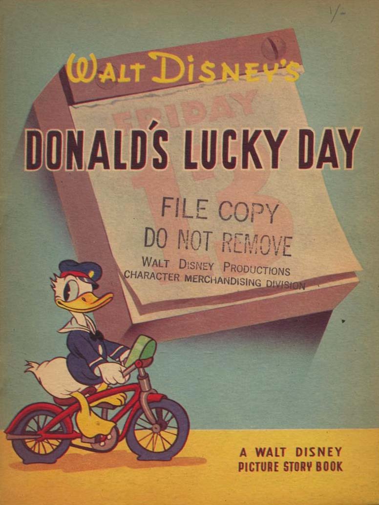 Walt Disney's Donald's Lucky Day (Ayers & James, 1940?)  ([1940?])