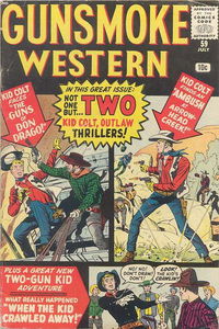 Gunsmoke Western (Marvel, 1955 series) #59 July 1960