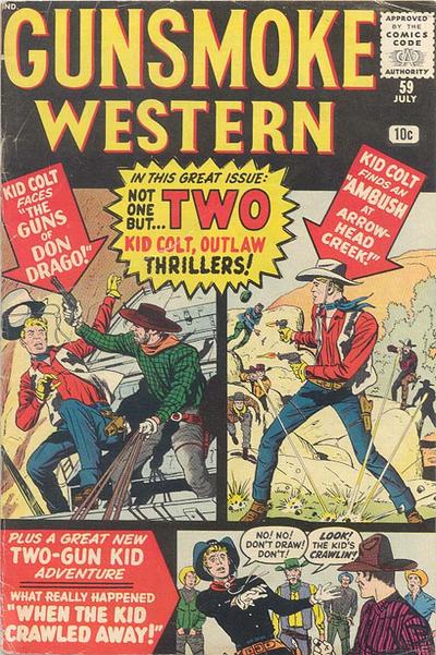 Gunsmoke Western (Marvel, 1955 series) #59 (July 1960)