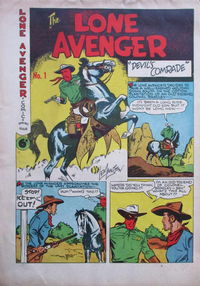 The Lone Avenger (HJ Edwards, 1950 series) #1